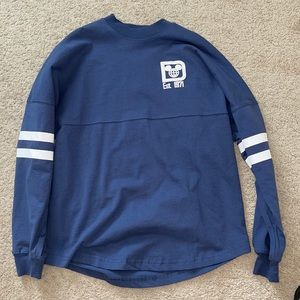 Blue long sleeve Walt Disney shirt